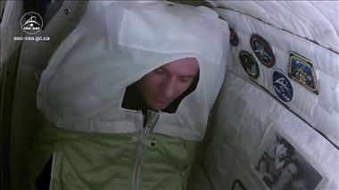 Vignette de la vidéo : 'Dormir dans l’espace'